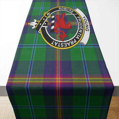 Young Tartan Crest Table Runner - Cotton table runner