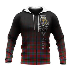 Sinclair Tartan Hoodie - Alba Celtic Style