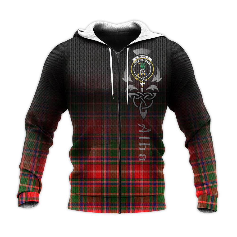 Somerville Modern Tartan Hoodie - Alba Celtic Style