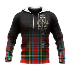 Stewart Royal Tartan Hoodie - Alba Celtic Style