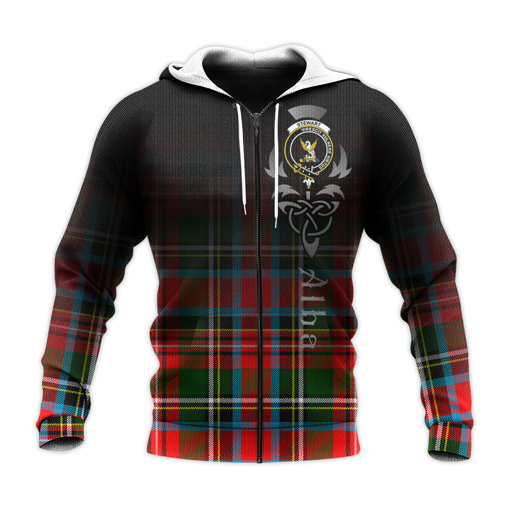 Stewart Royal Tartan Hoodie - Alba Celtic Style