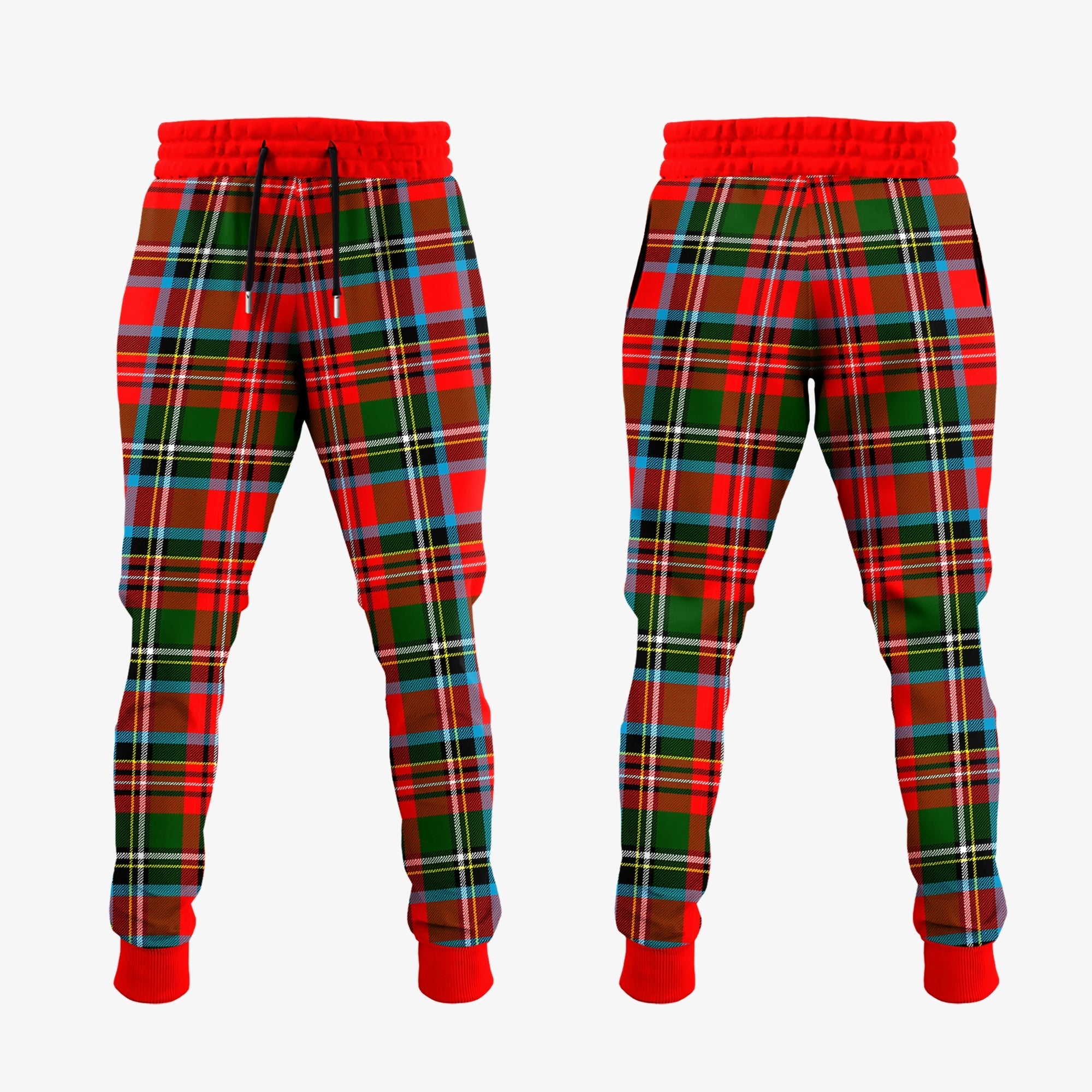 Stewart Royal Tartan Crest Jogger Sweatpants