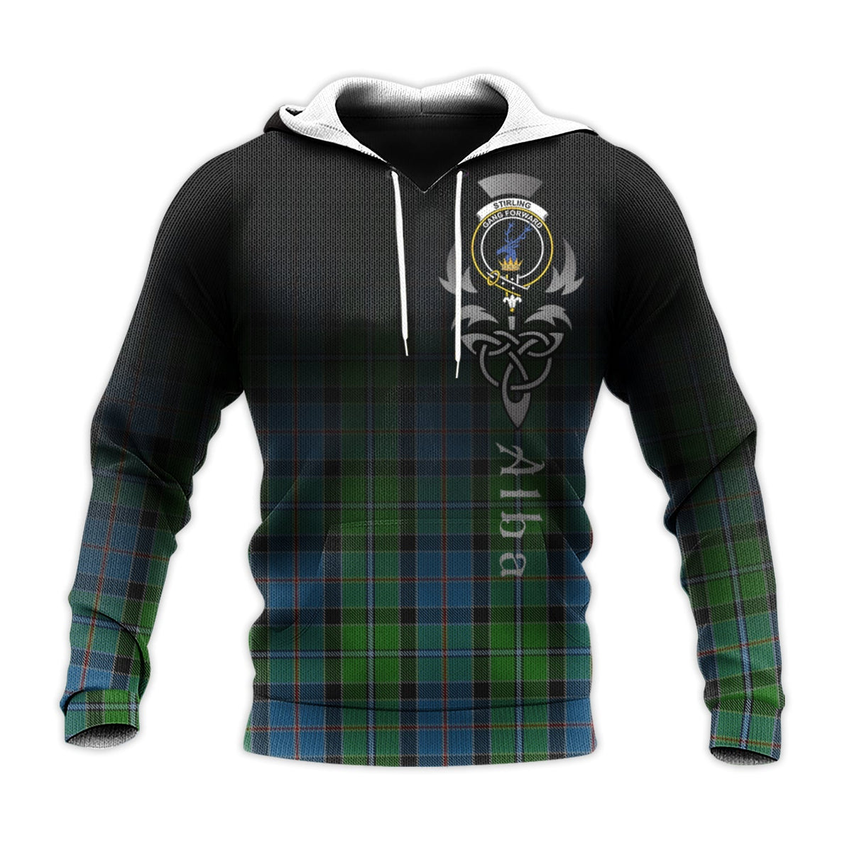 Stirling Tartan Hoodie - Alba Celtic Style