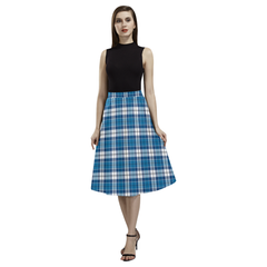 Strathclyde District Tartan Aoede Crepe Skirt