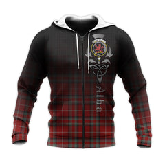 Stuart Of Bute Tartan Hoodie - Alba Celtic Style