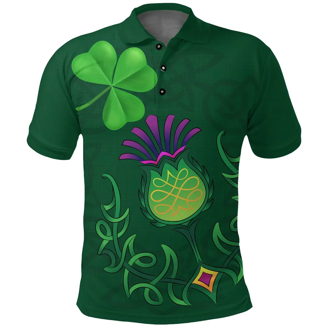 Scottish Happy St. Patrick's Day Polo Shirt