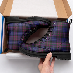 Pride Of Scotland Tartan Leather Boots