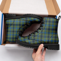 Gillies Ancient Tartan Leather Boots