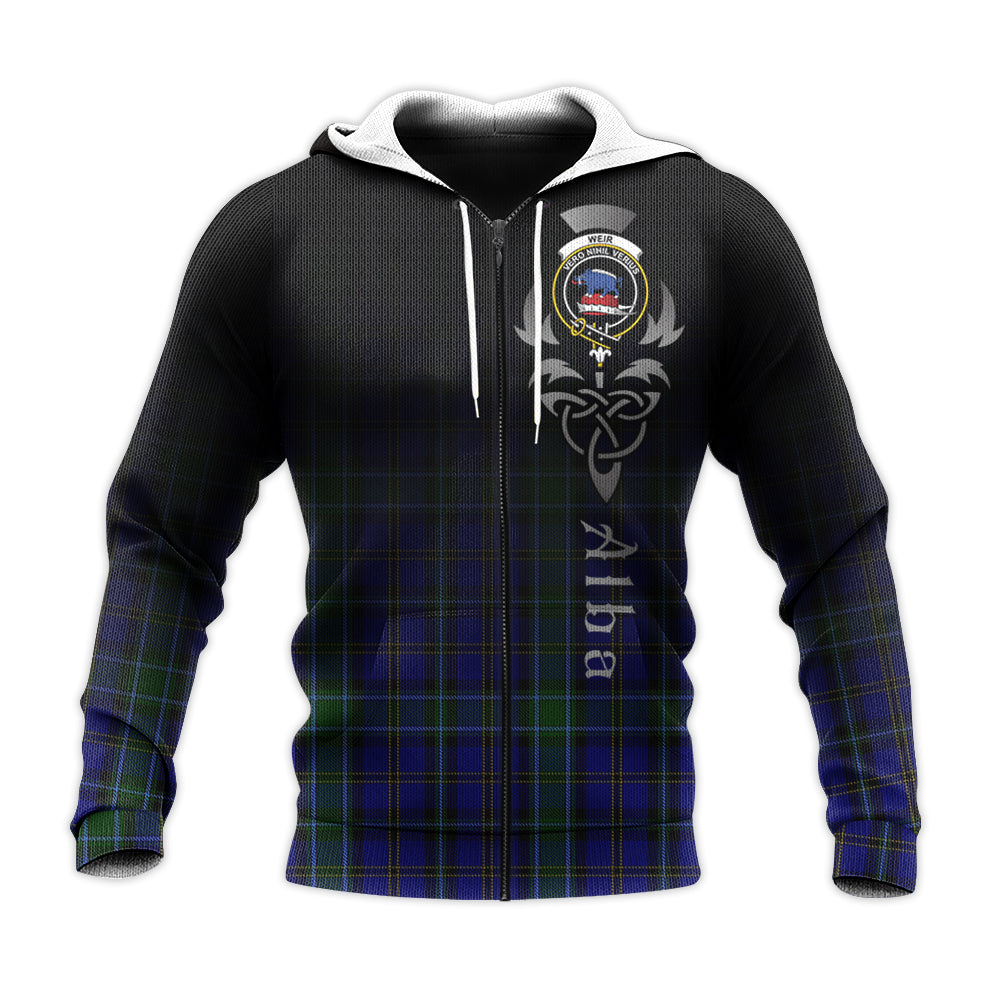 Weir Tartan Hoodie - Alba Celtic Style