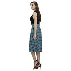 Weir Ancient Tartan Aoede Crepe Skirt