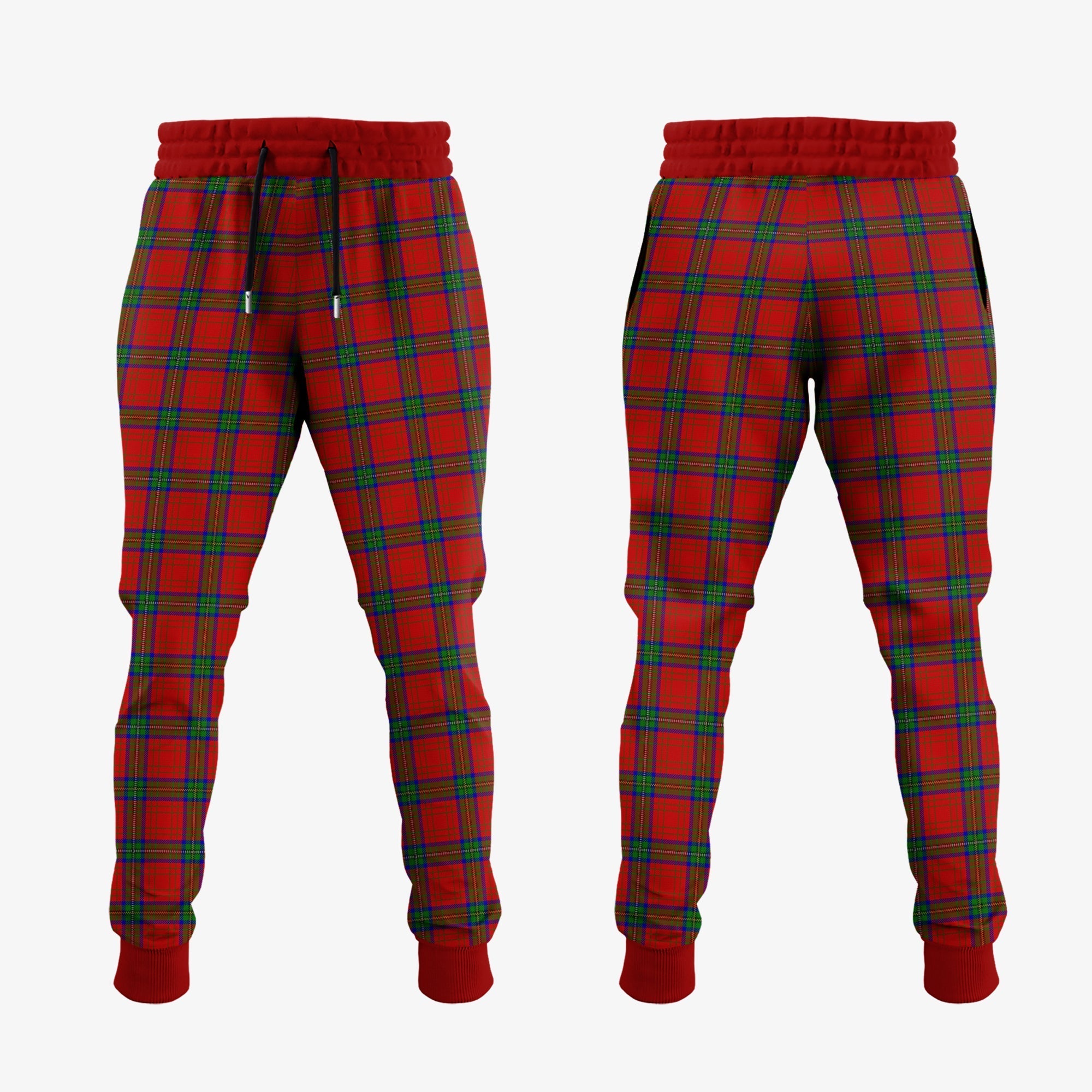 Wood Dress Tartan Crest Jogger Sweatpants