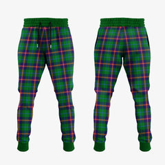 Young Modern Tartan Crest Jogger Sweatpants